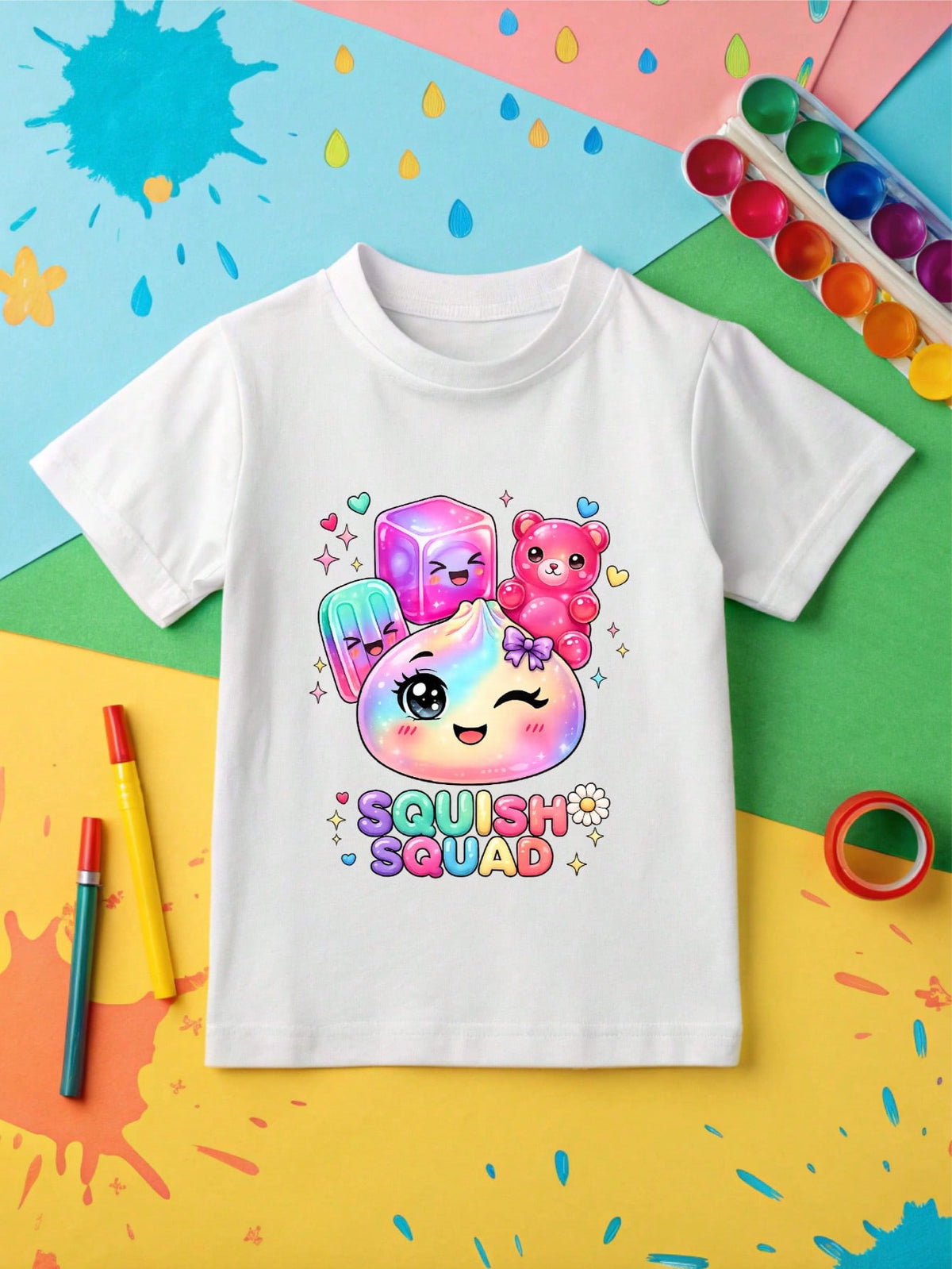 Squish Crew Kids T-Shirt