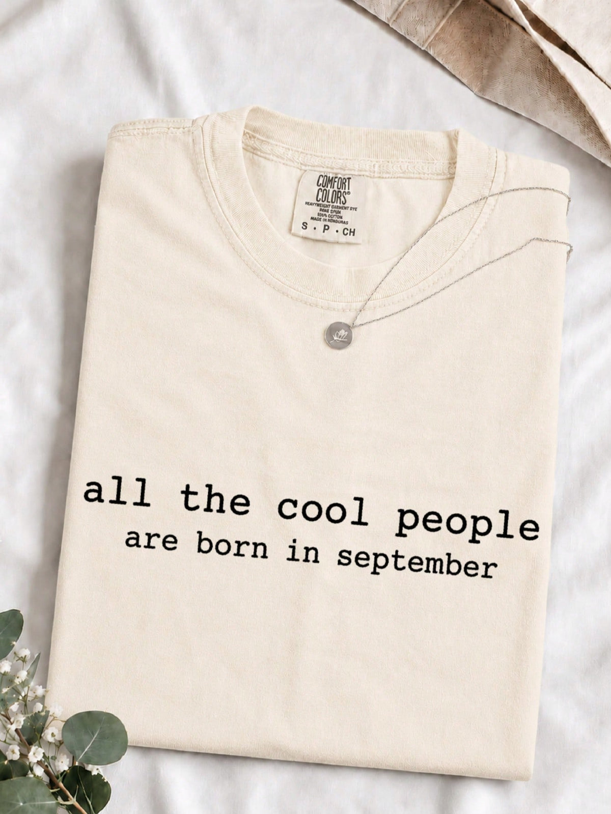 All The Cool People Are Born In September T-Shirt