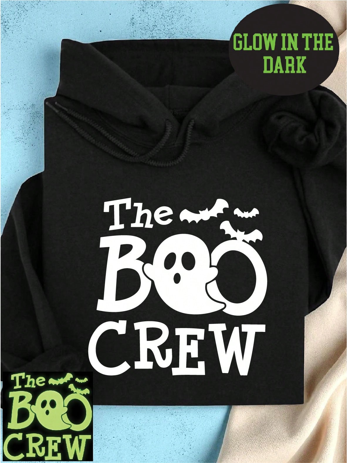 Glow-In-The-Dark Boo Crew Hoodie