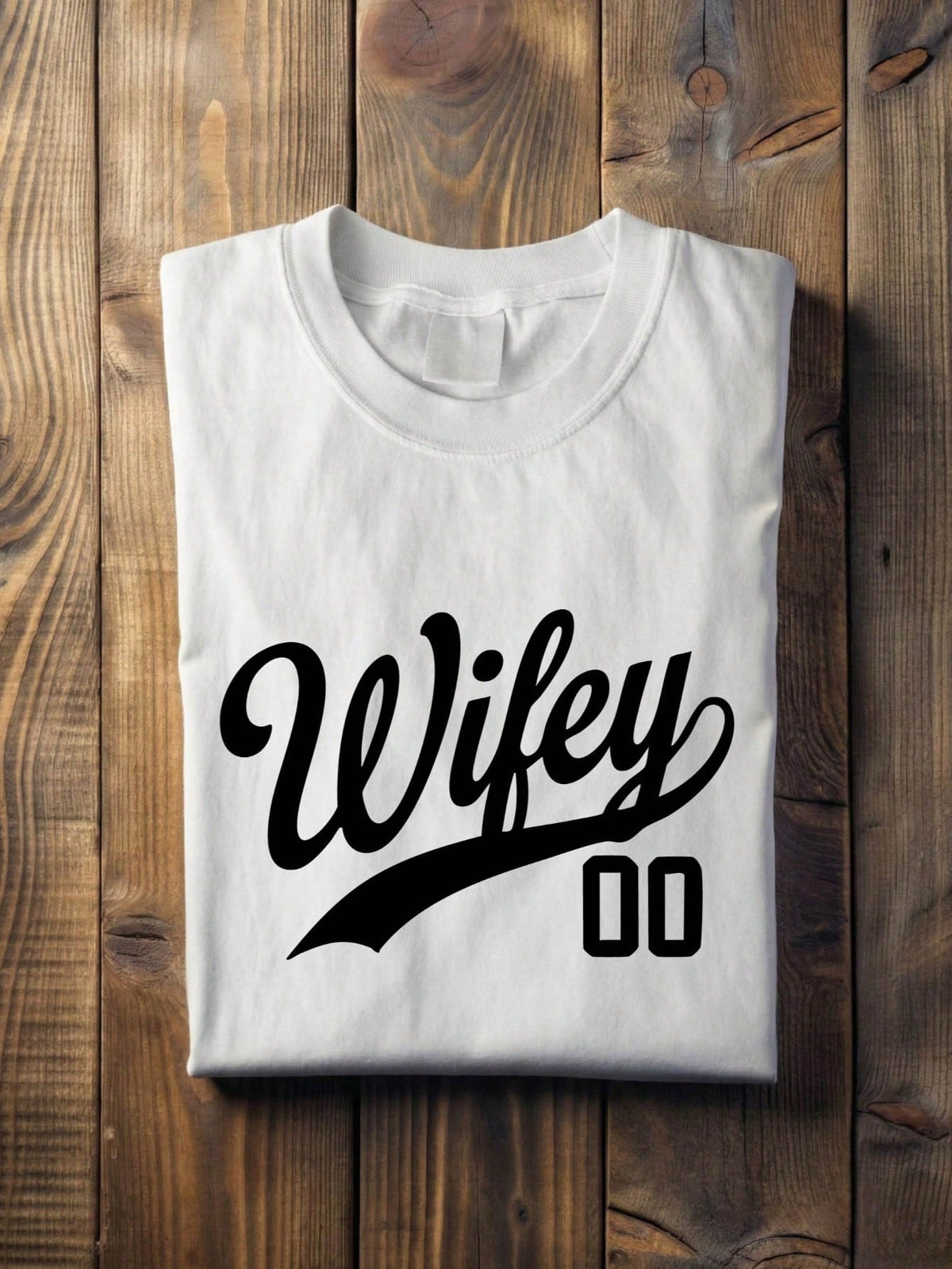 1 PC Wifey Hubby T-Shirt