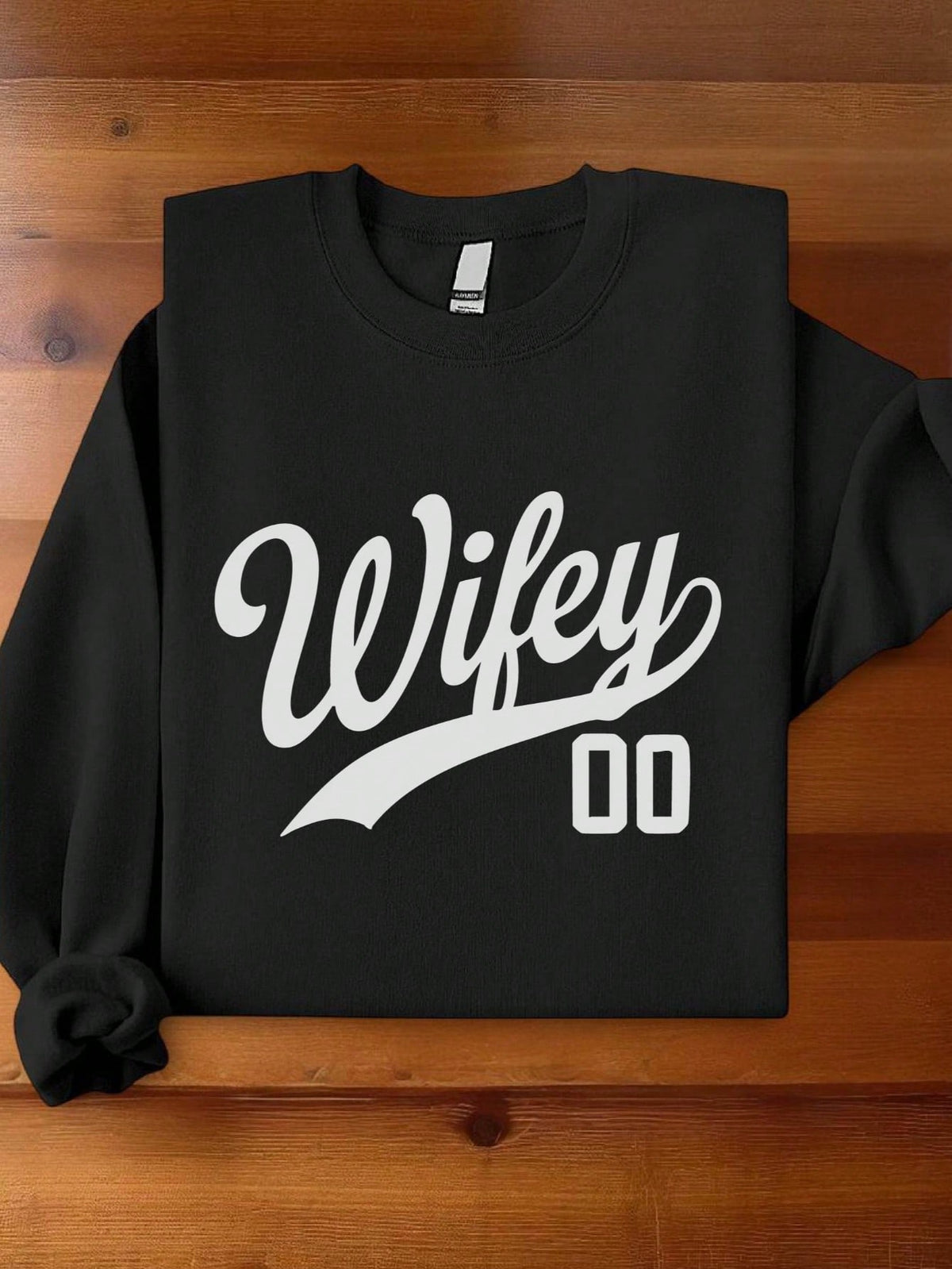 1 PC Wifey Hubby Sweatshirt