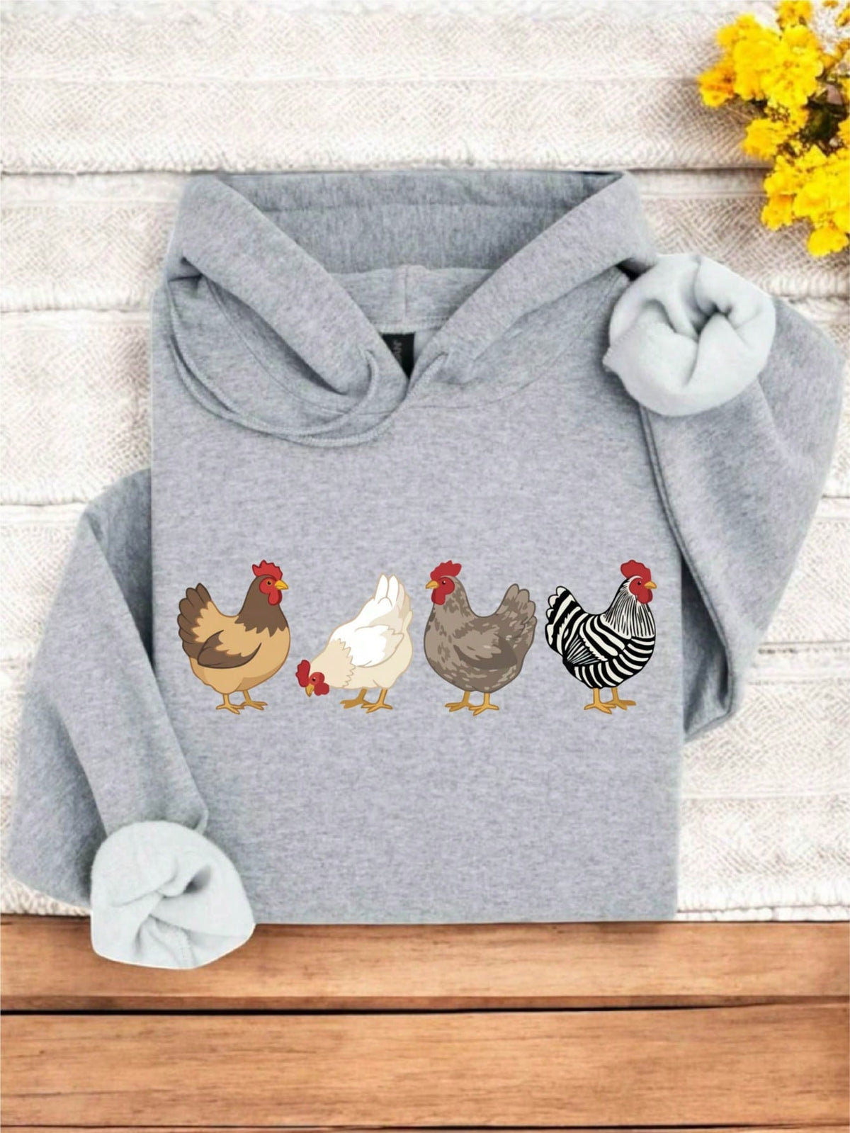 Retro Chicken Hoodie