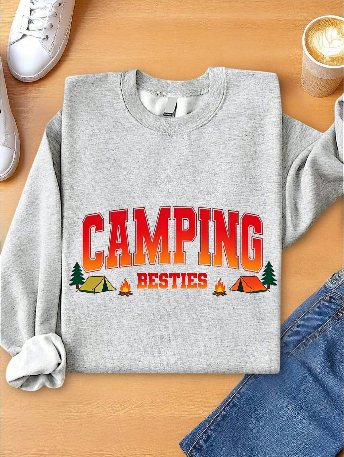 Camping Besties Sweatshirt