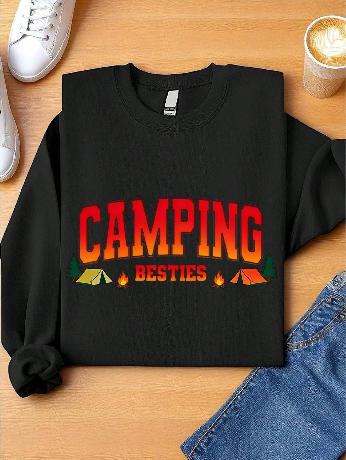 Camping Besties Sweatshirt