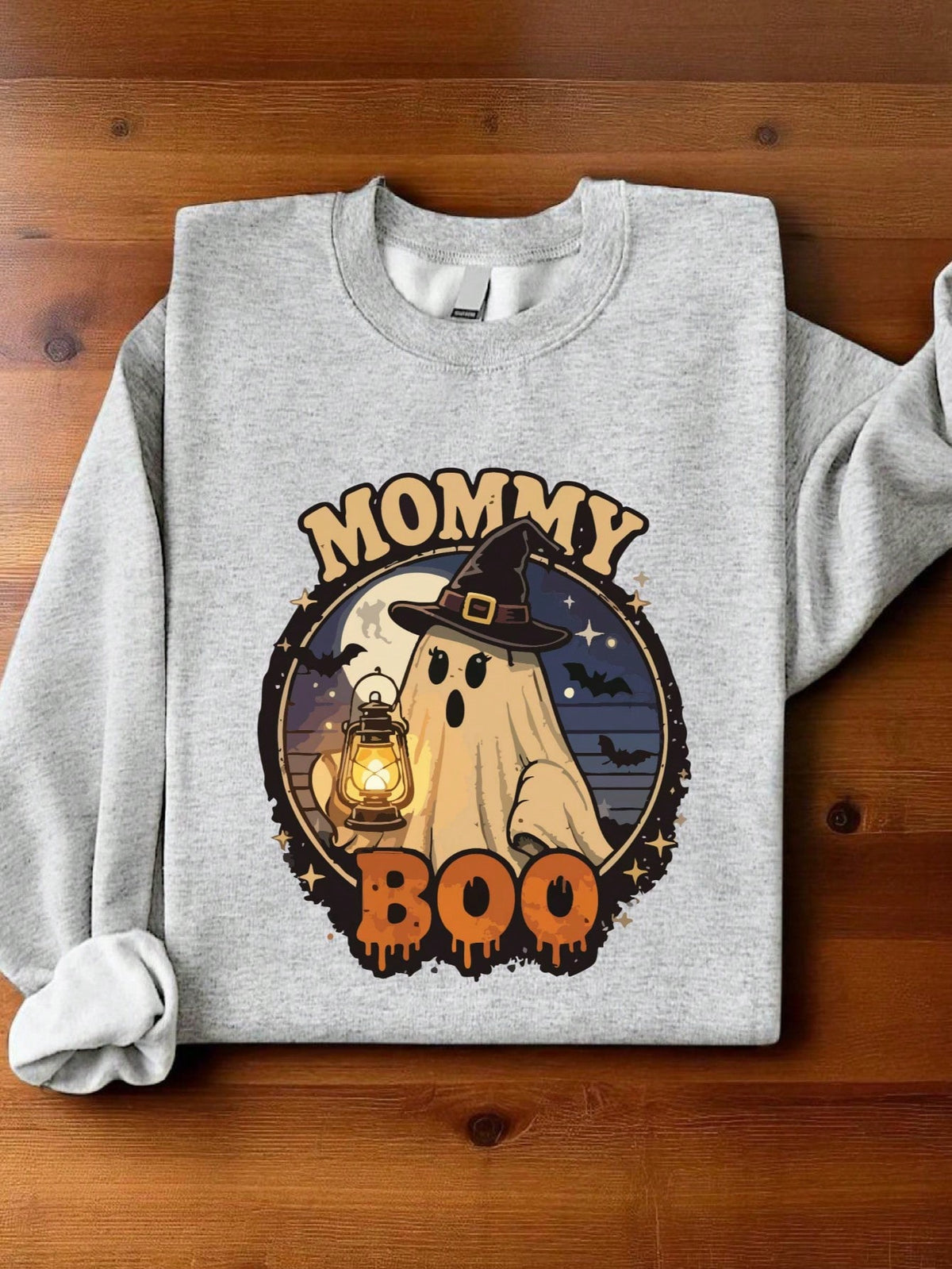 1 PC Mommy Daddy Boo Sweatshirt