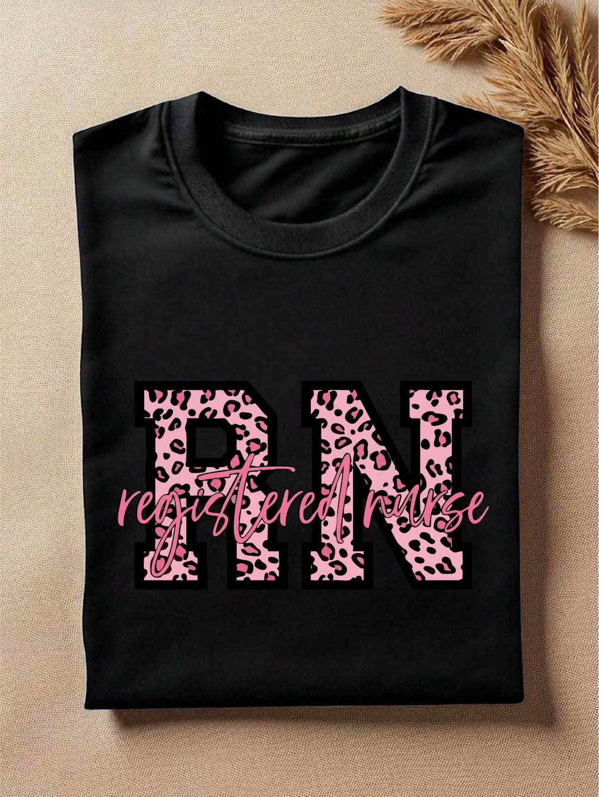 Registered Nurse Leopard T-Shirt