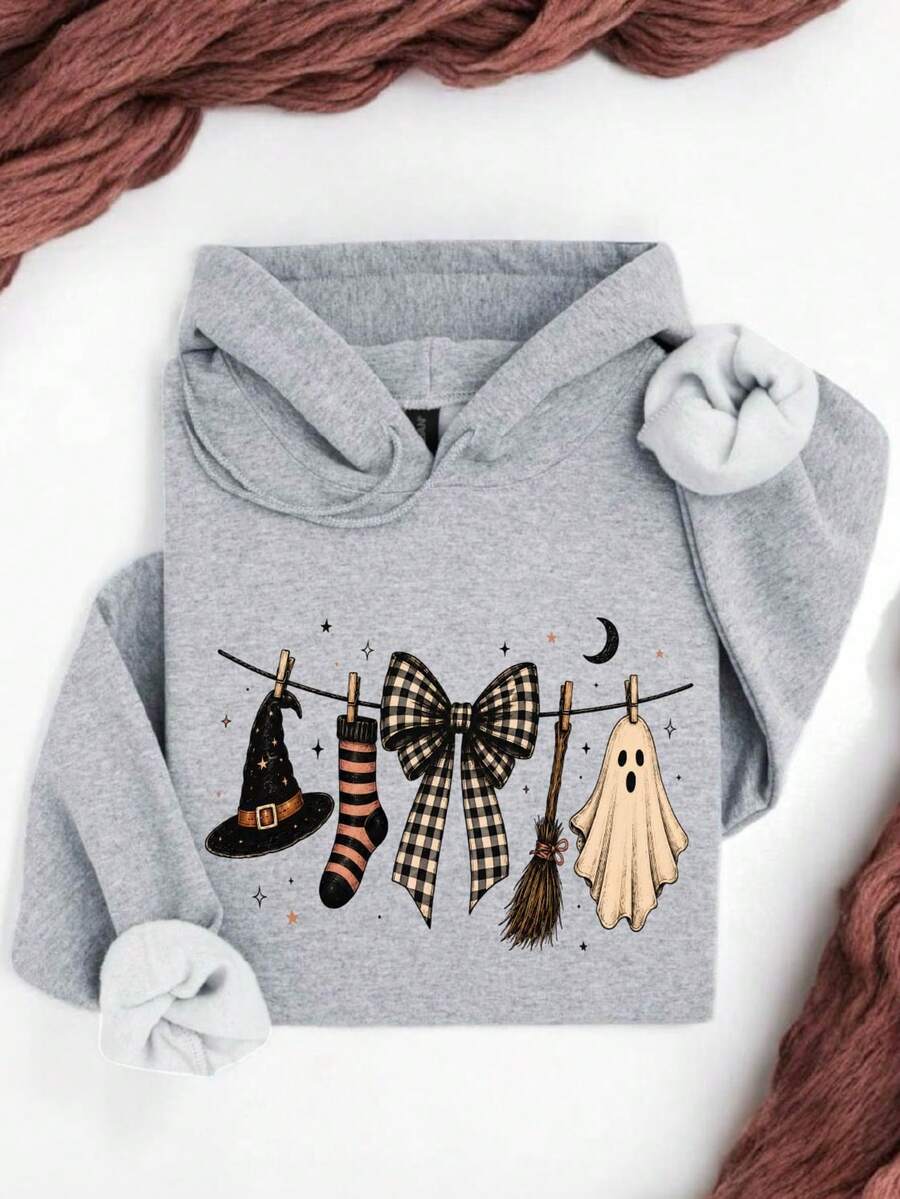 Halloween Clothesline Hoodie