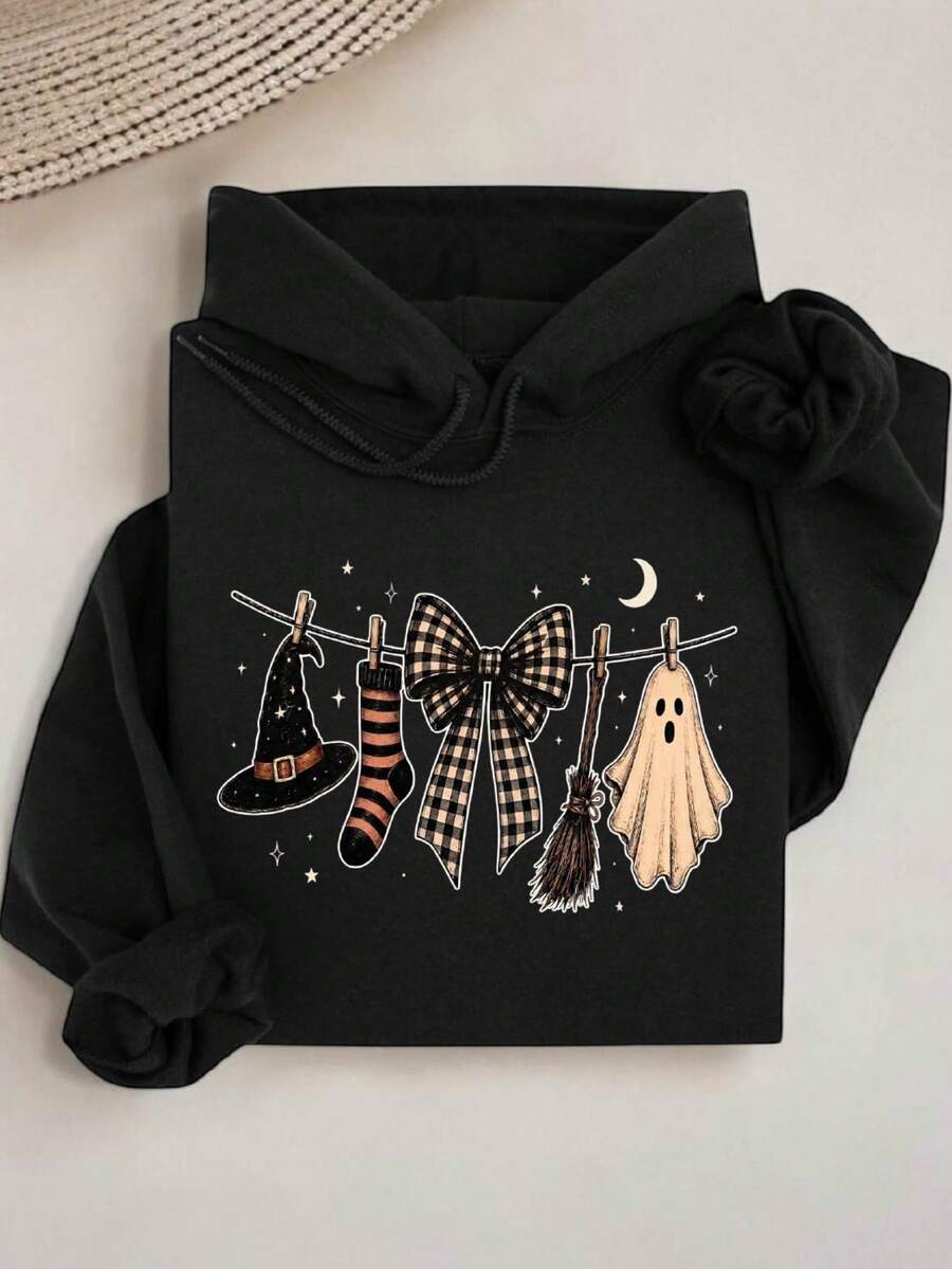 Halloween Clothesline Hoodie
