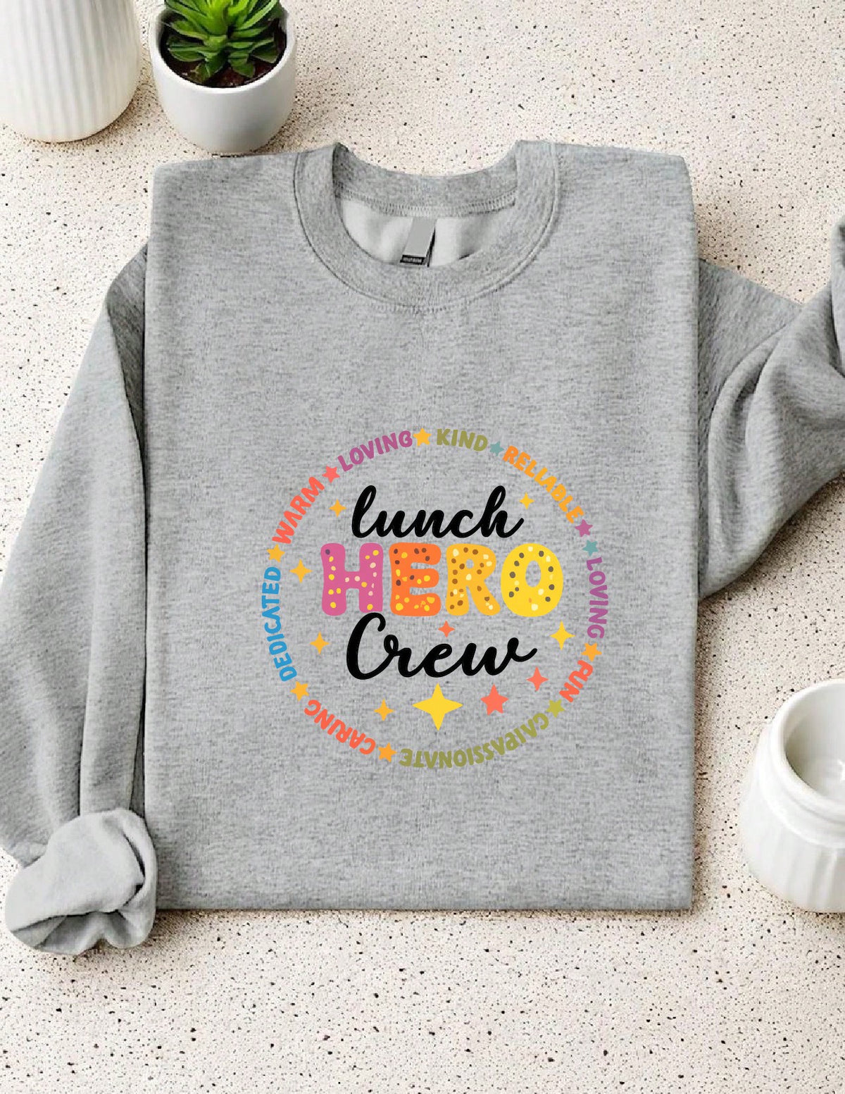 Lunch Hero Crew Sweatshirt