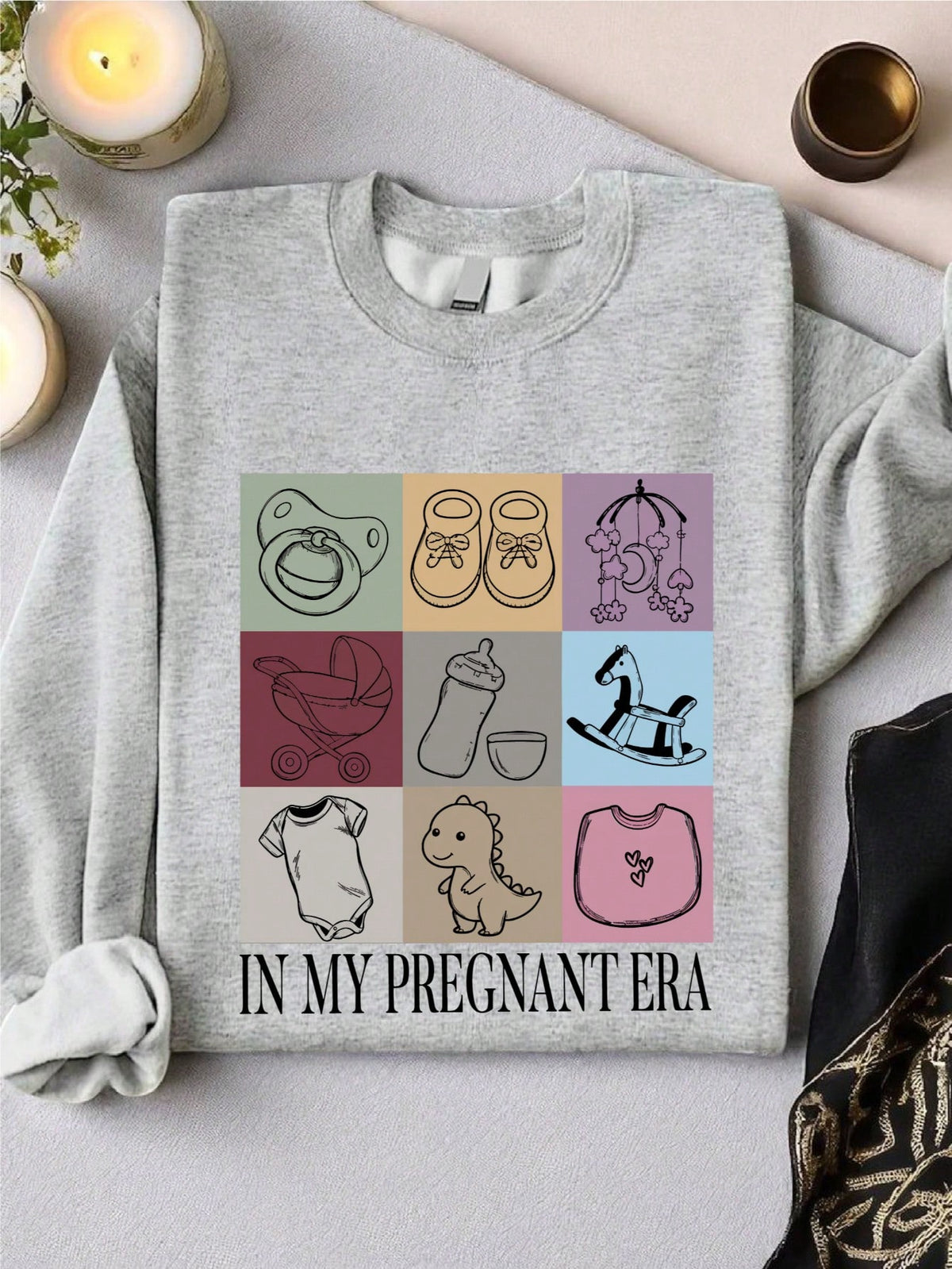 Cute In My Pregnant Era Sweatshirt