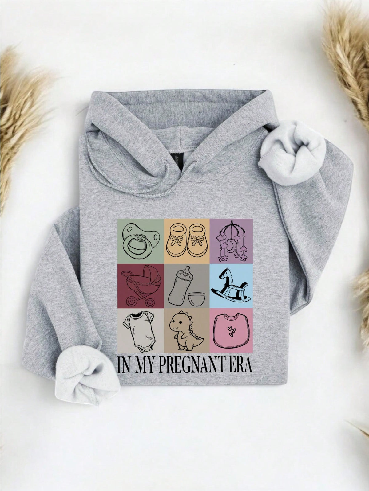 Retro In My Pregnant Era Hoodie