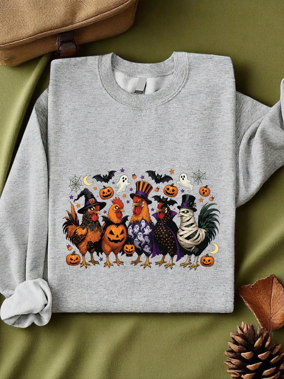 Halloween Chicken Unisex Sweatshirt