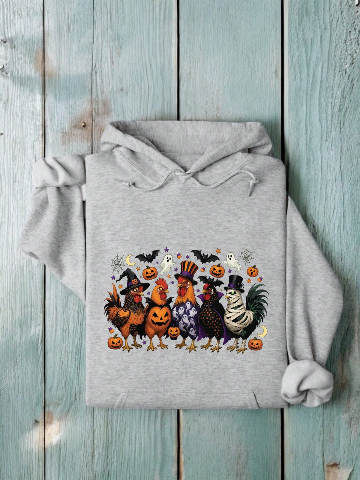 Halloween Chicken Unisex Hoodie