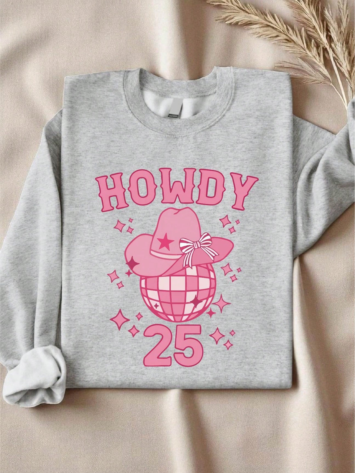 Howdy 25 Western Birthday Sweatshirt