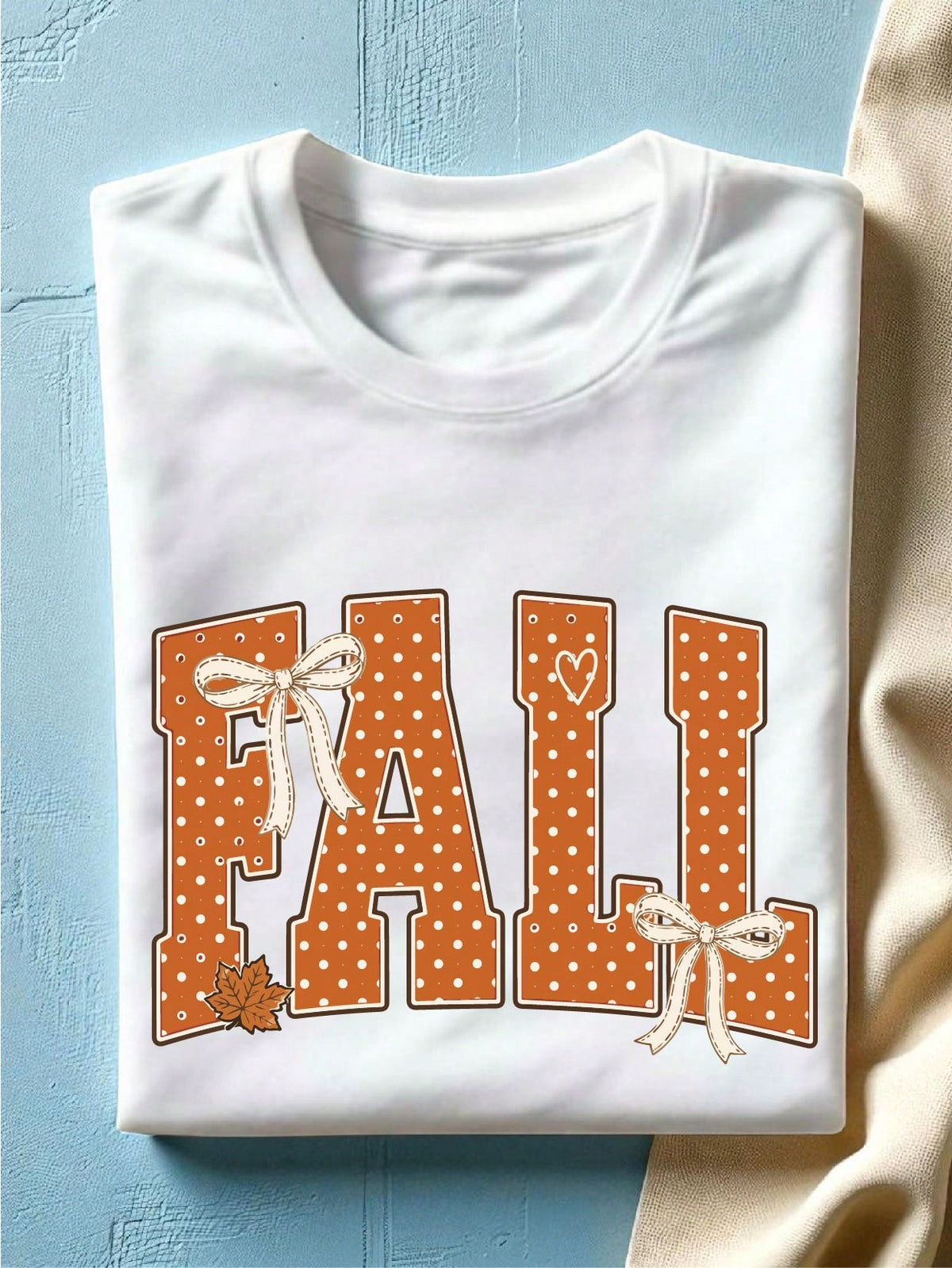 Fall Polka Dot T-Shirt