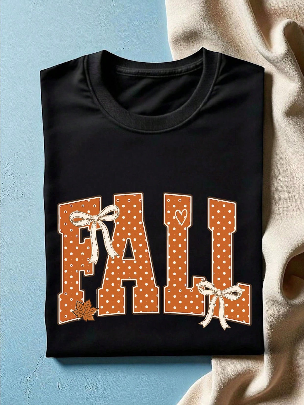 Fall Polka Dot T-Shirt