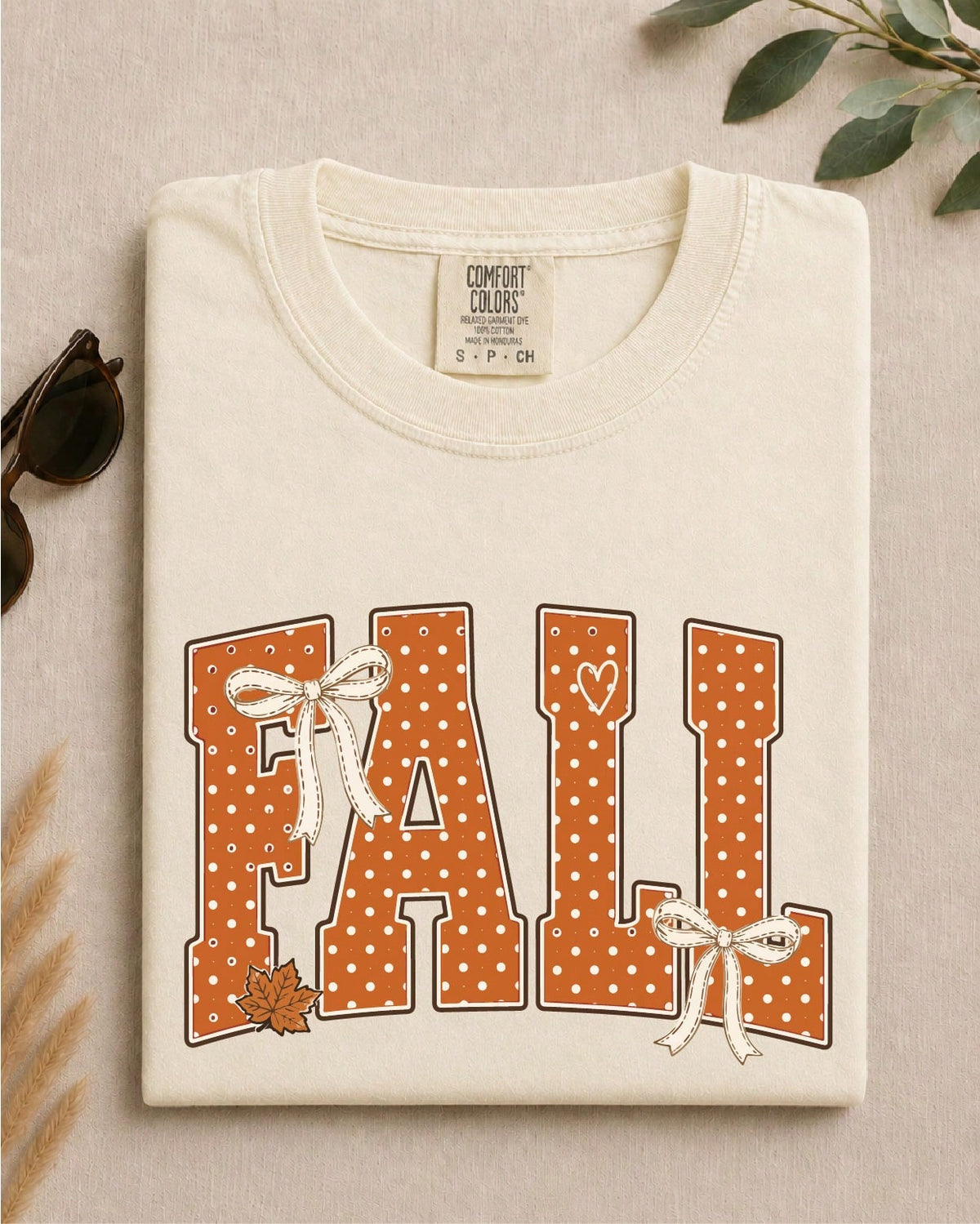 Fall Polka Dot T-Shirt