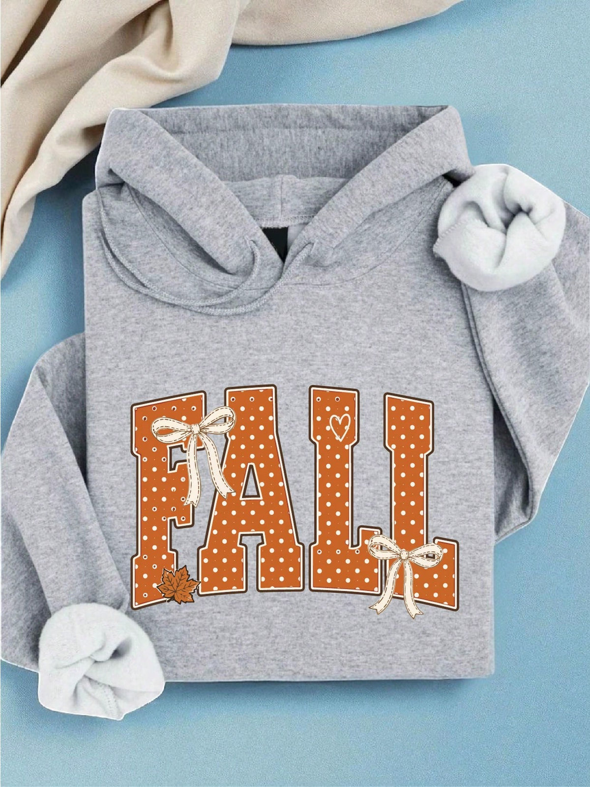 Fall Polka Dot Hoodie
