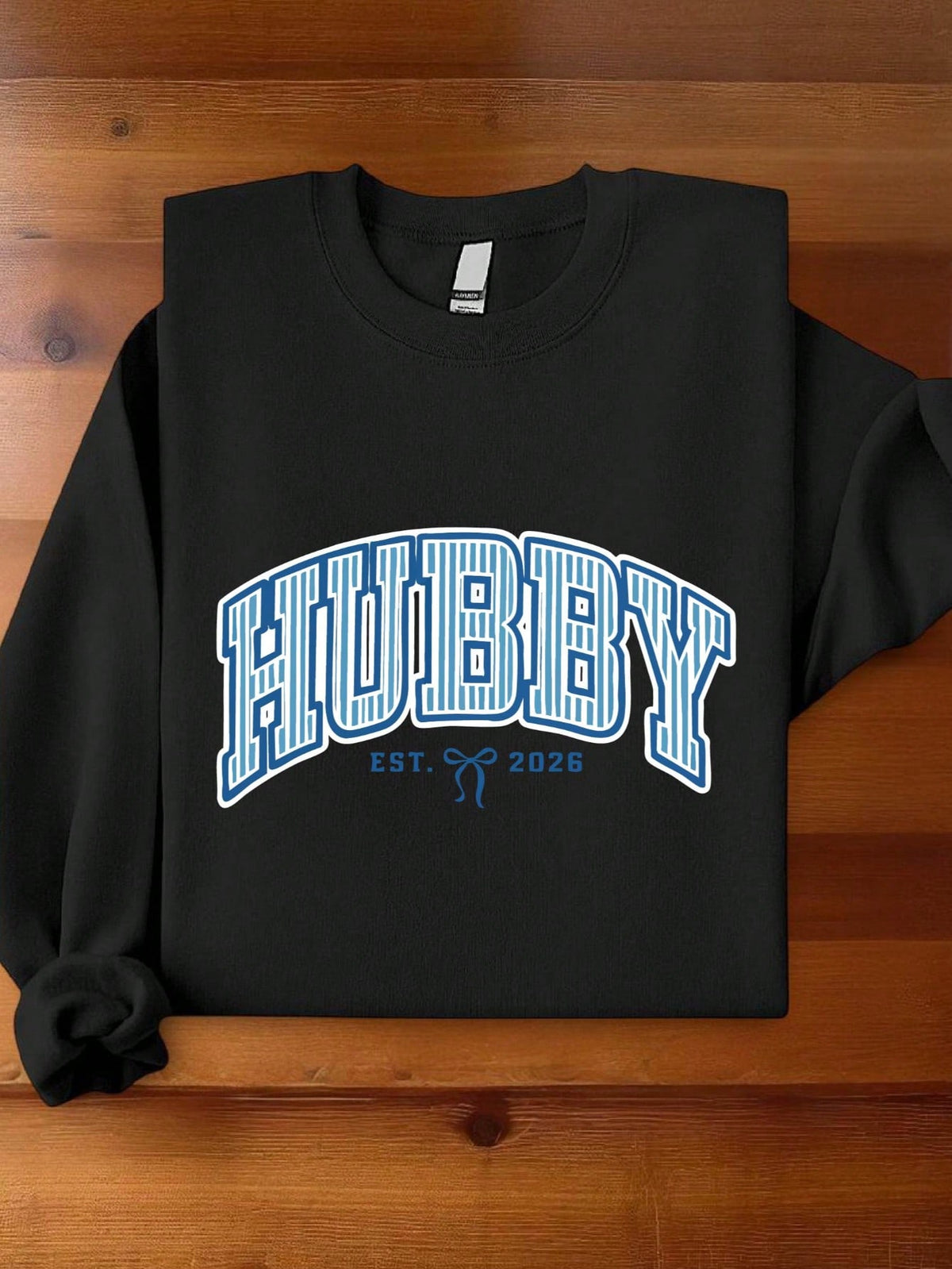 1 PC Wifey Hubby Est.2026 Sweatshirt