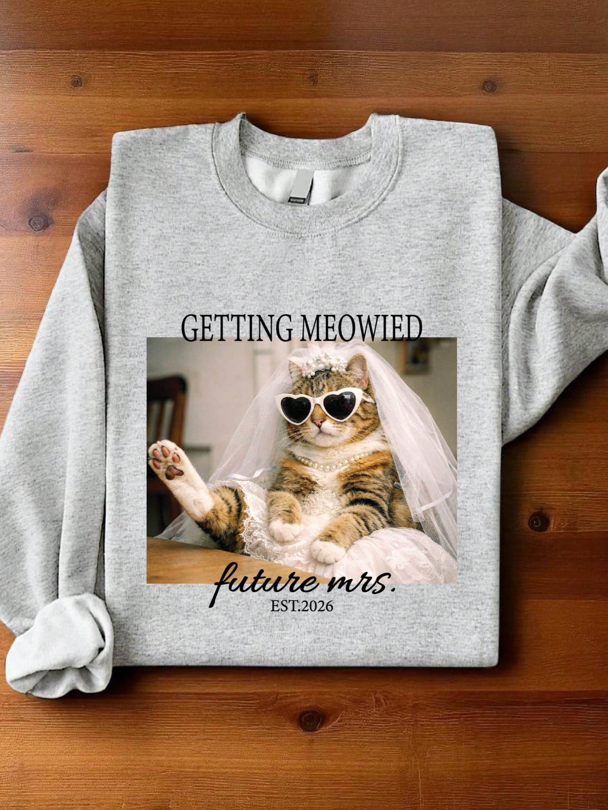 Getting Meowied Sweatshirt