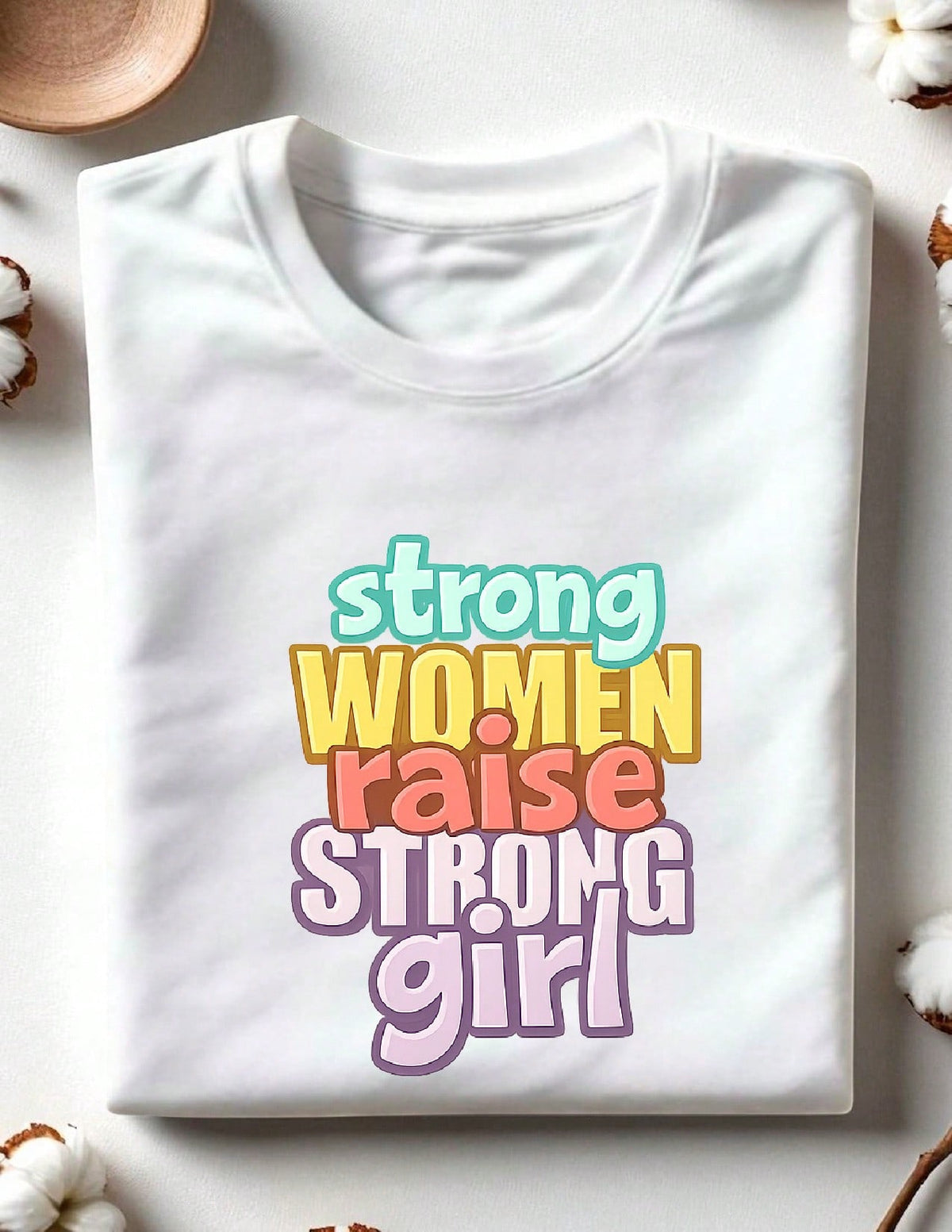 Strong Women Raise Strong Girls T-Shirt