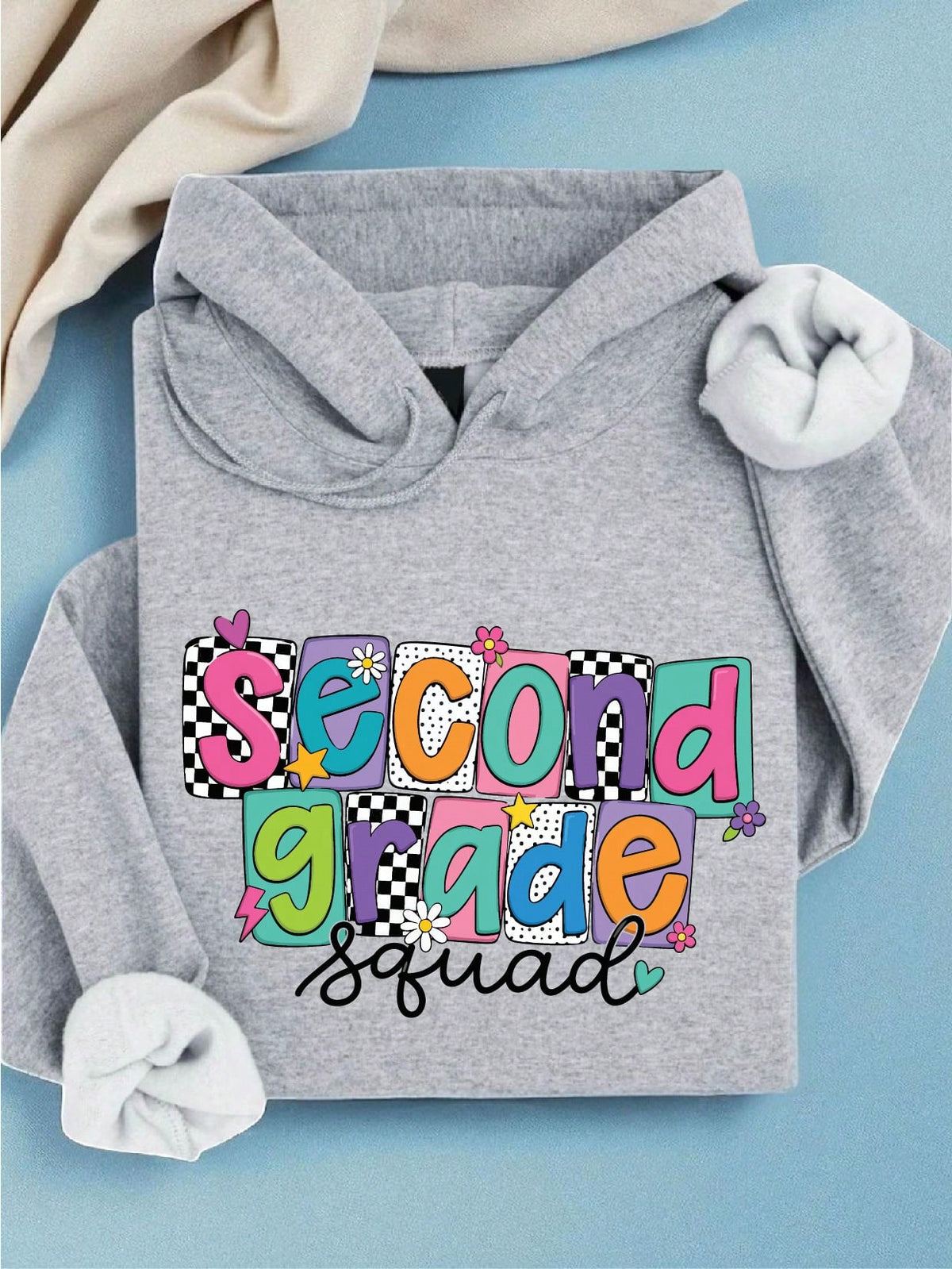Second Grade Squad Hoodie