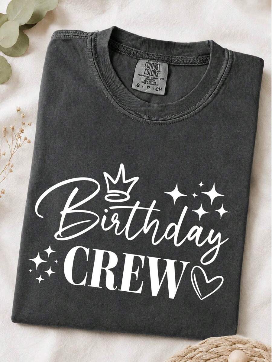 Birthday Crew T-Shirt
