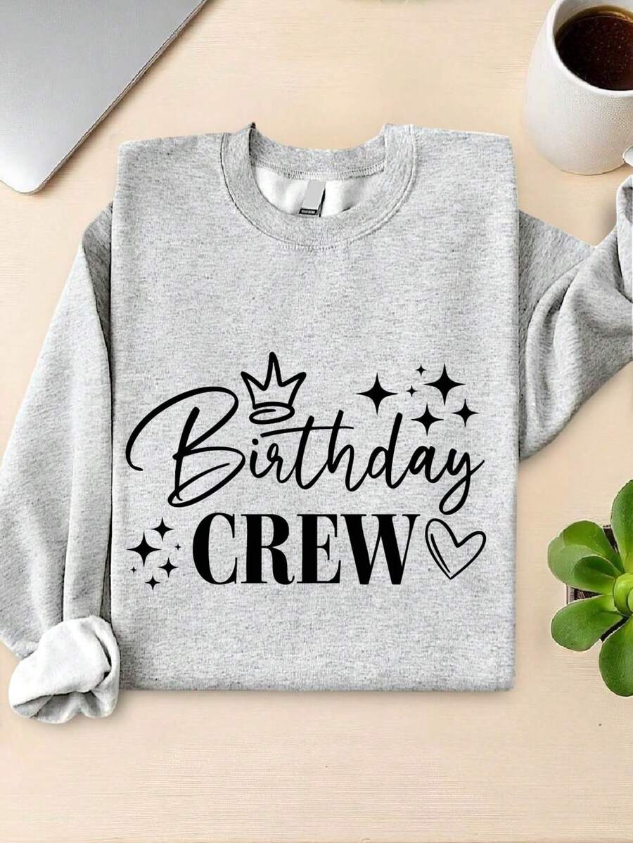 Birthday Crew Sweatshirt