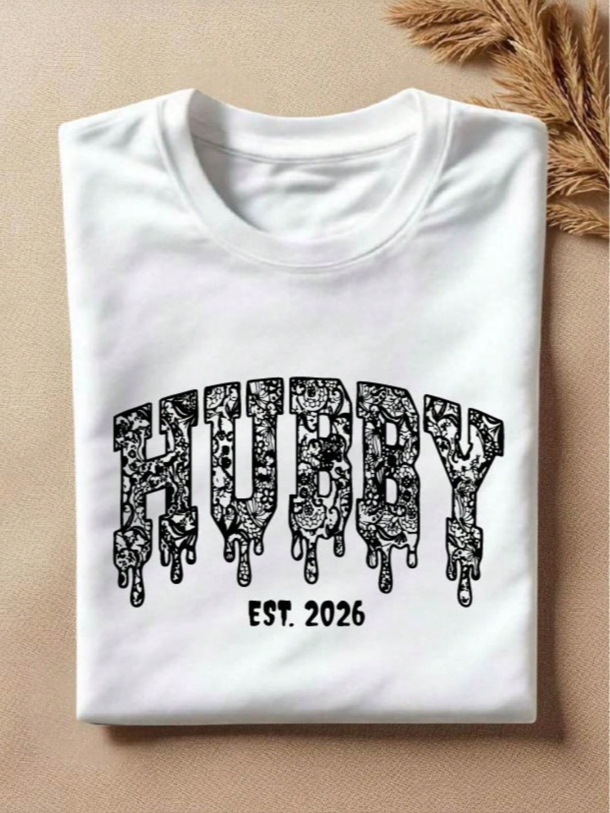 1 PC Wifey Hubby Est.2026 T-Shirt