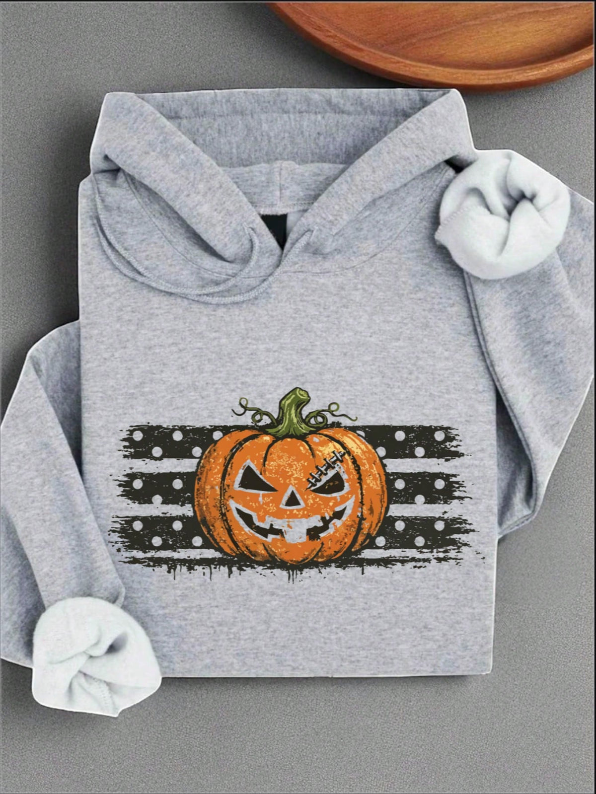 Halloween Pumpkin Unisex Hooded Hoodie