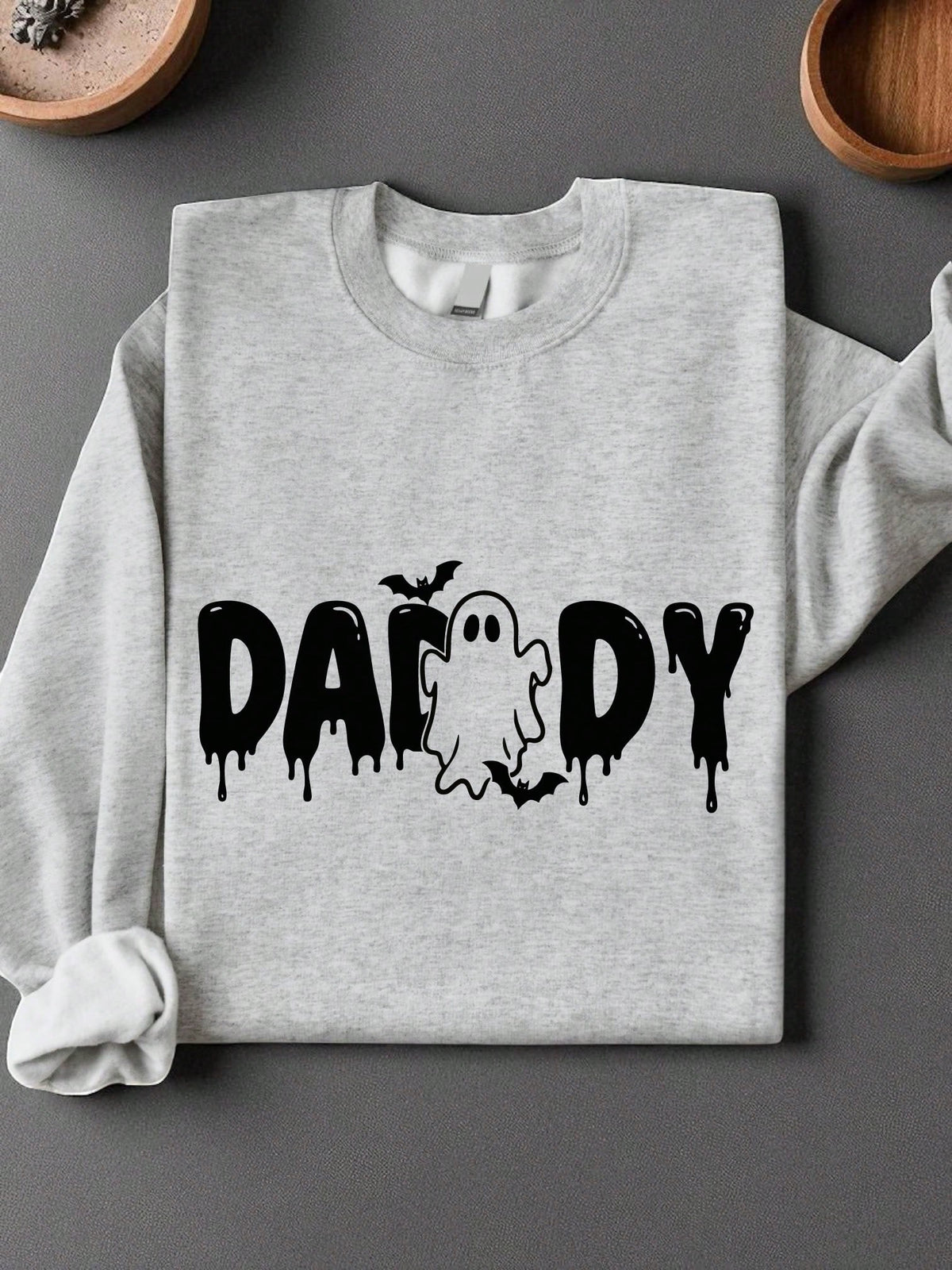 1PC Mommy And Daddy Ghosts Sweatshirt