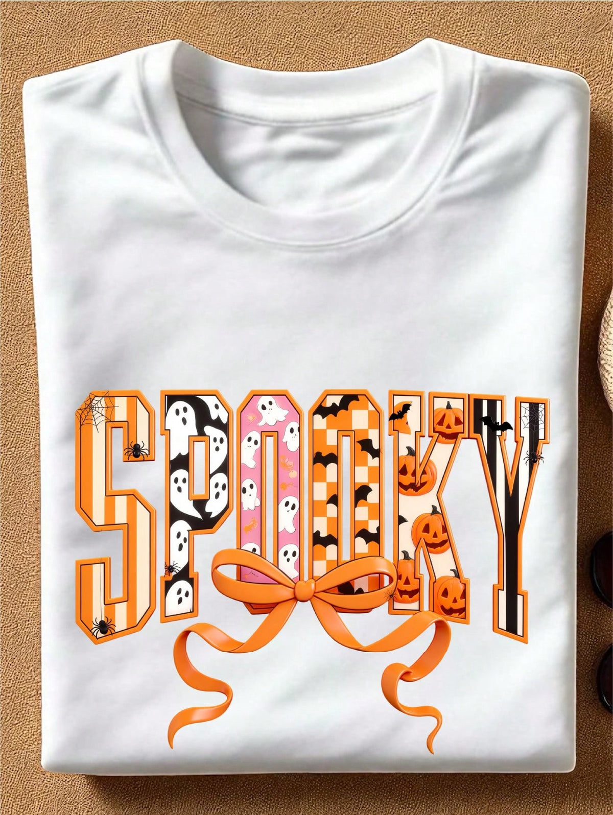 Spooky Coquette Bow T-Shirt
