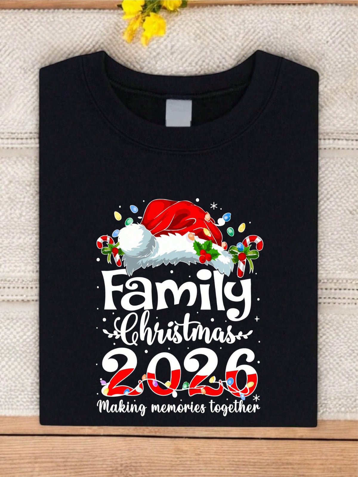Retro Family Christmas 2026 T-Shirt