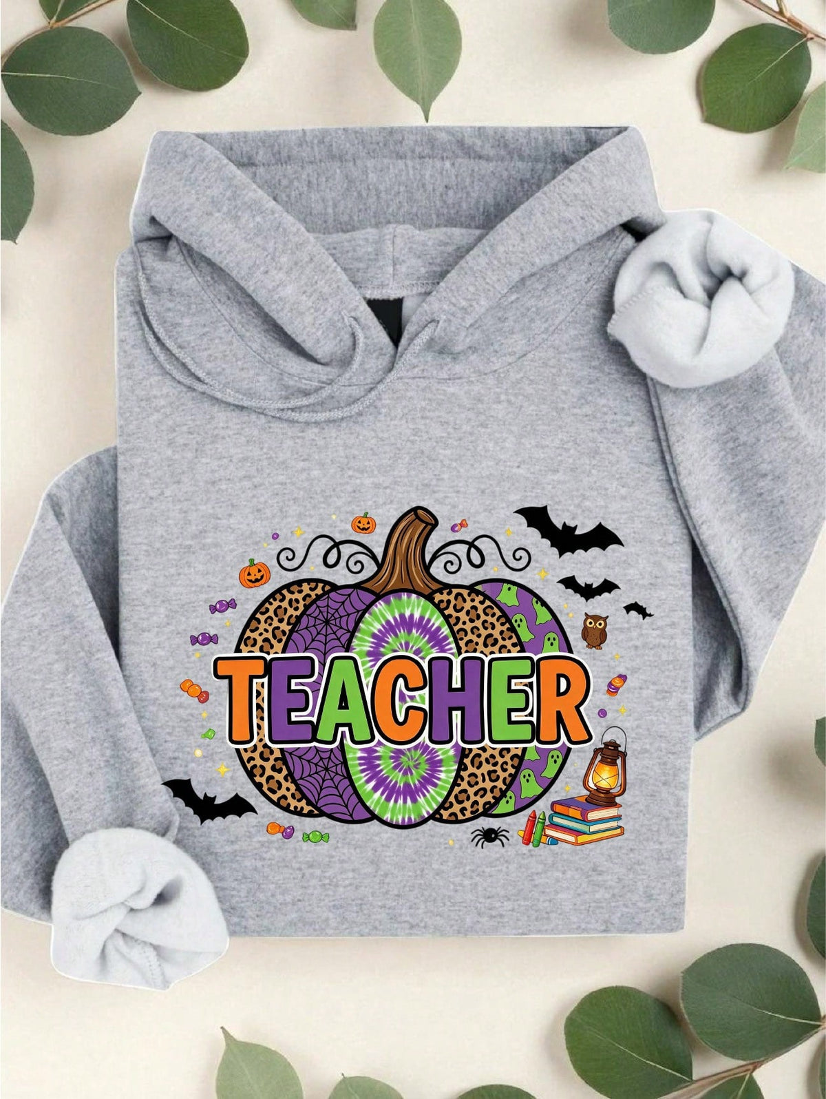 Teacher Pumpkin Hoodie