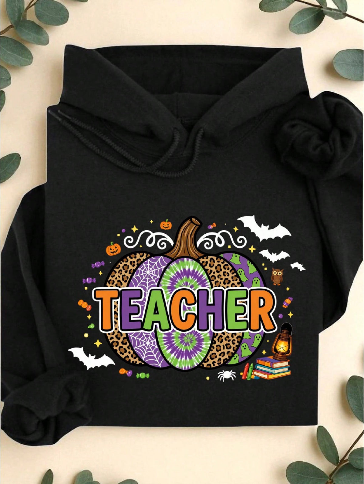 Teacher Pumpkin Hoodie