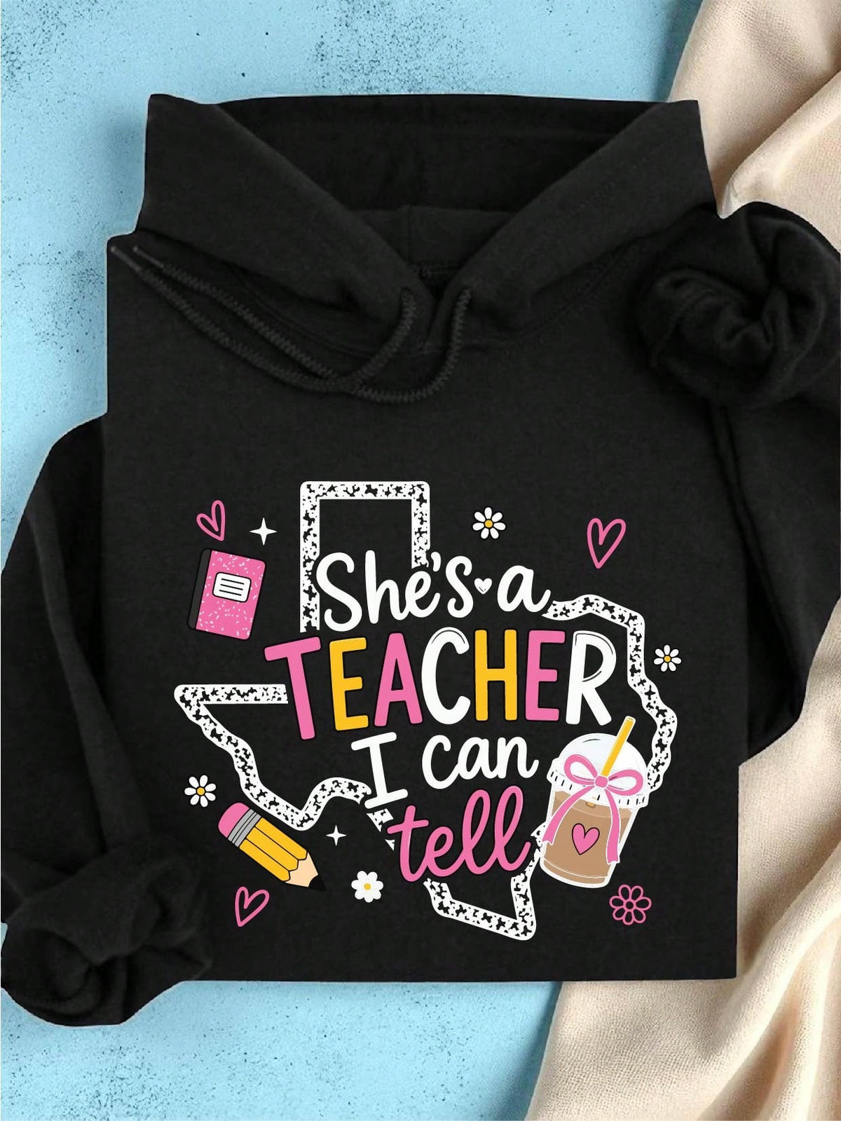 She's A Teacher I Can Tell Hoodie