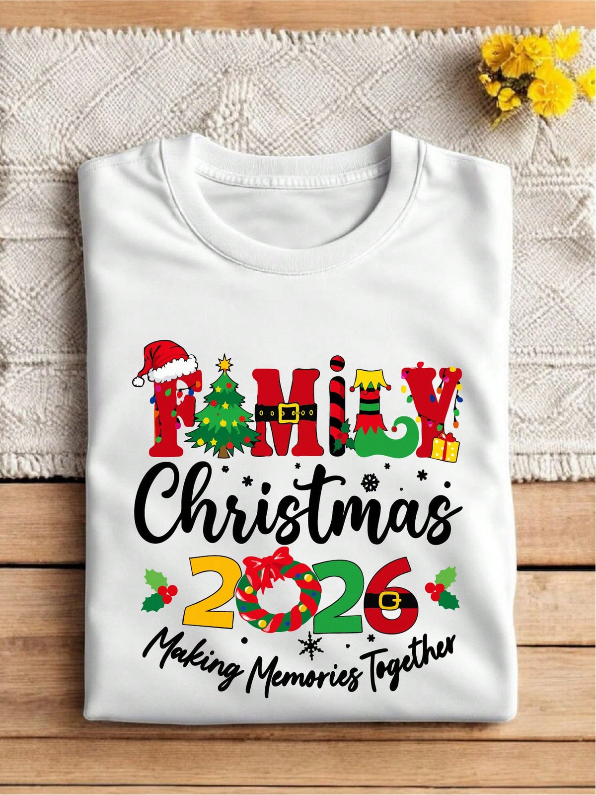 Funny Family Christmas 2026 T-Shirt