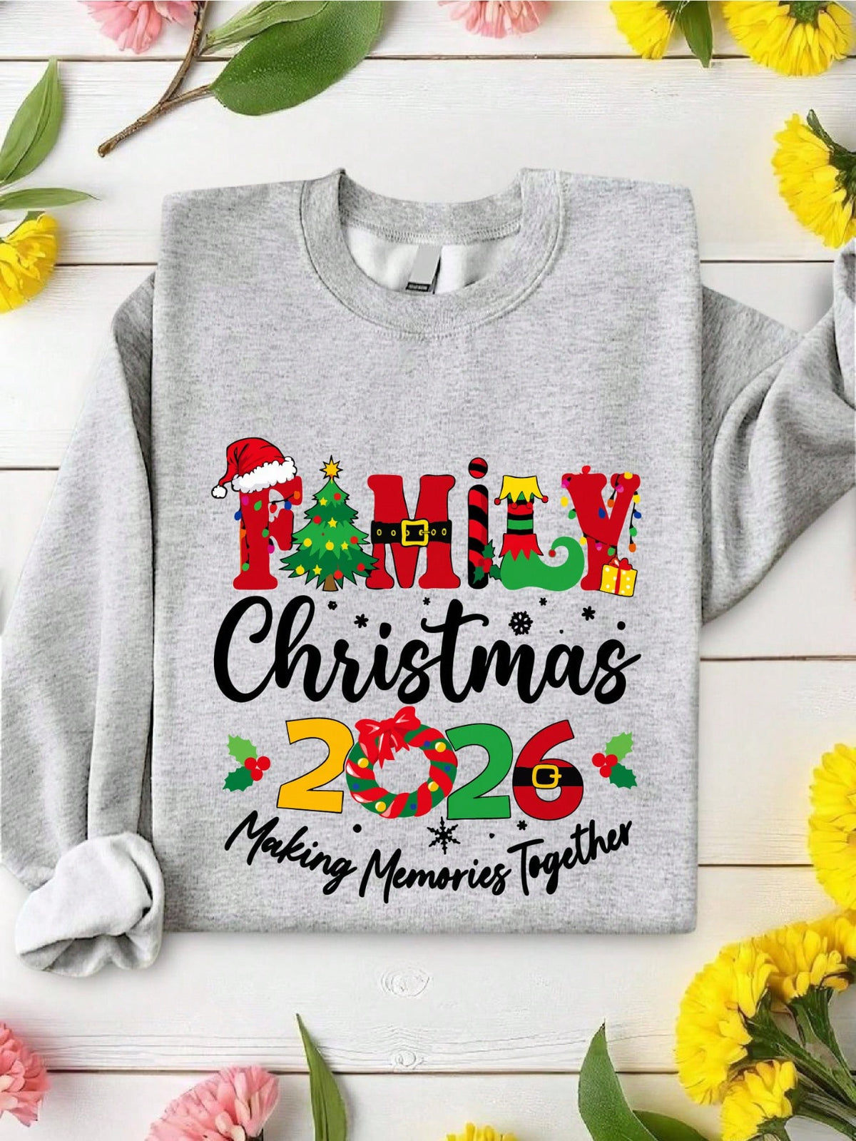 Funny Family Christmas 2026 Sweatshirt