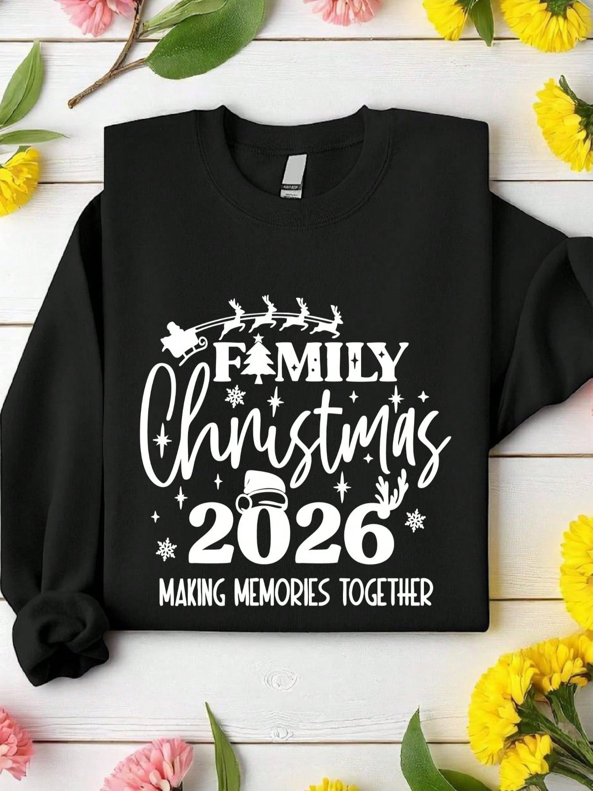 Celebrate Family Christmas 2026 Sweatshirt
