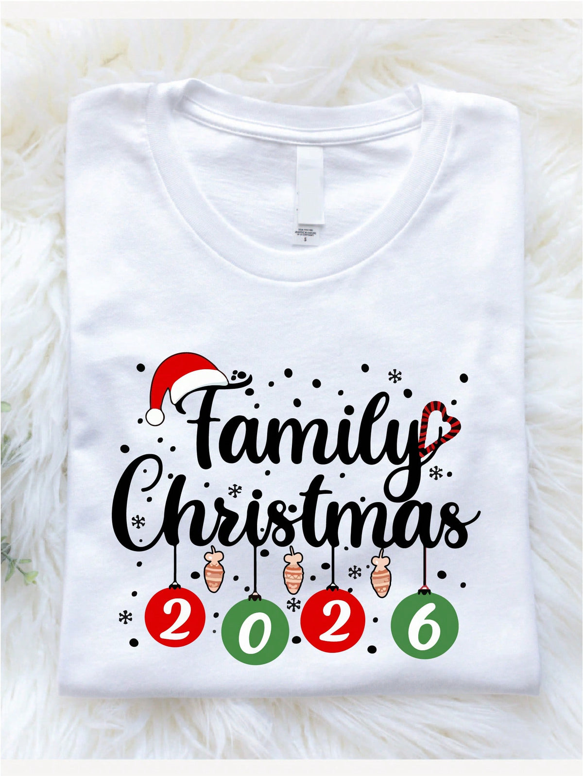 Retro Family Christmas 2026 T-Shirt