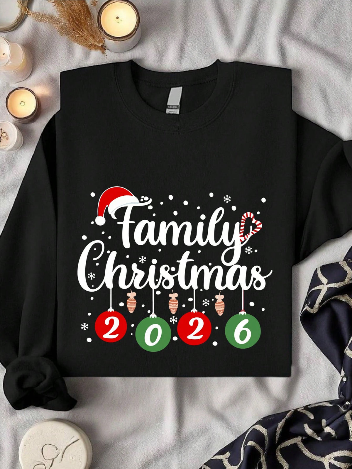 Celebrate Family Christmas 2026 Sweatshirt