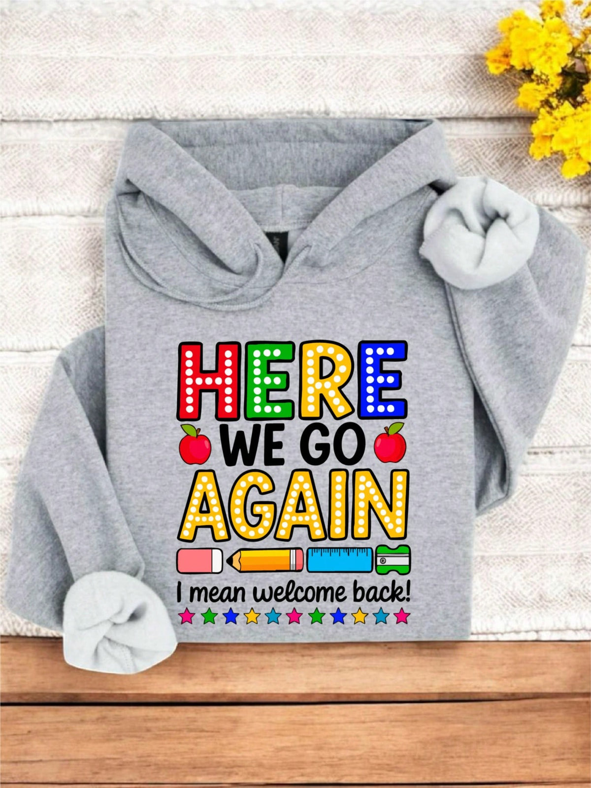 Funny Back To School Hoodie