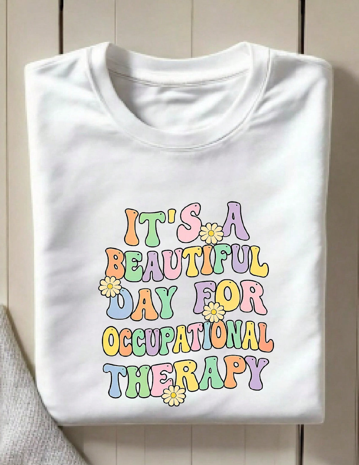 Floral Occupational Therapy T-Shirt
