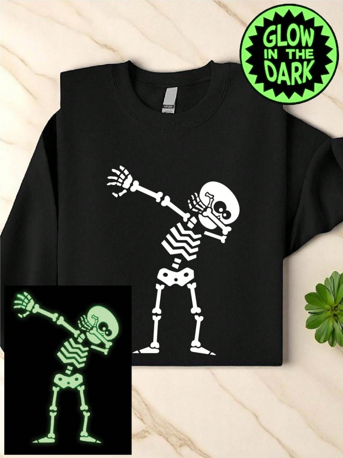 Skeleton Glow In The Dark Sweatshirt