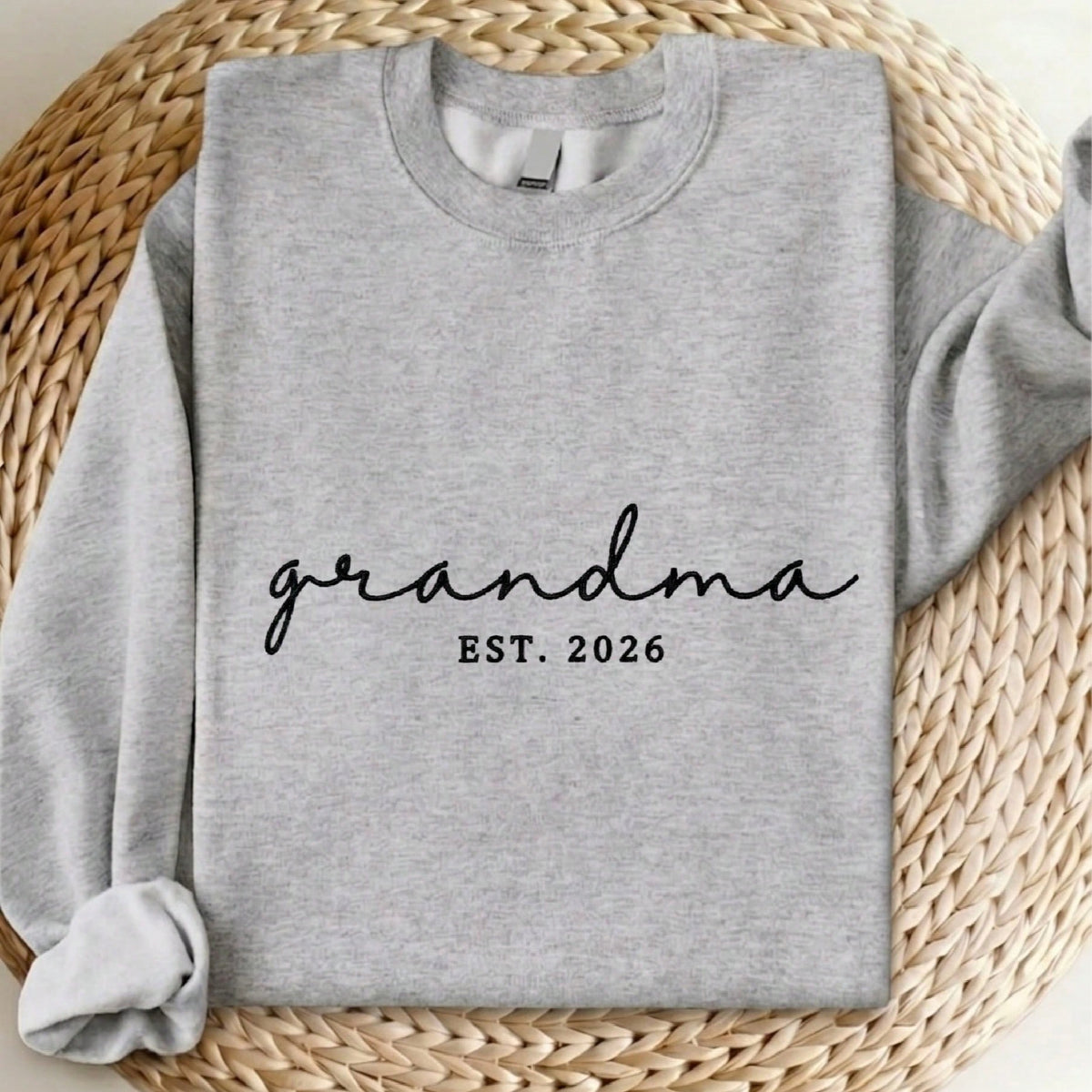 Grandma Embroidered Sweatshirt