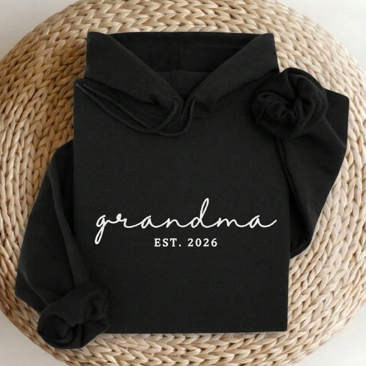 Grandma Embroidered Hoodie