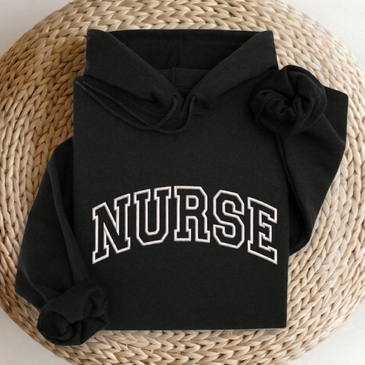 Nurse Embroidered Hoodie