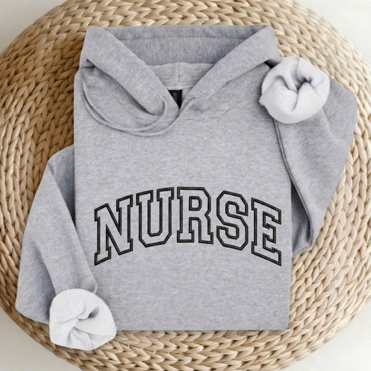 Nurse Embroidered Hoodie