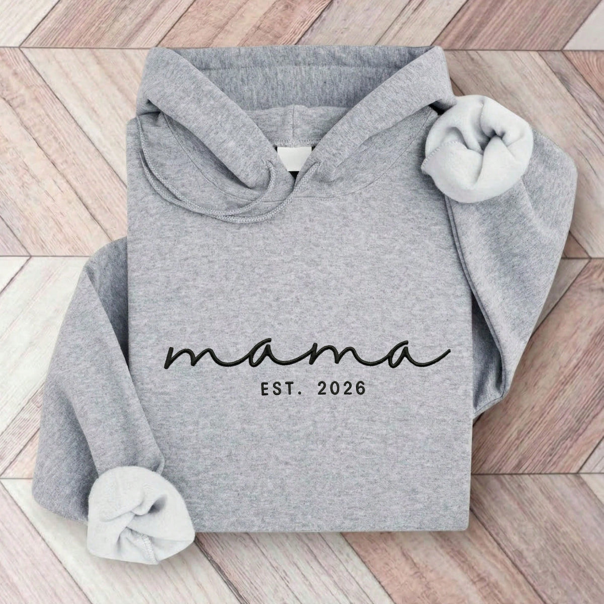 Mama Embroidered Hoodie