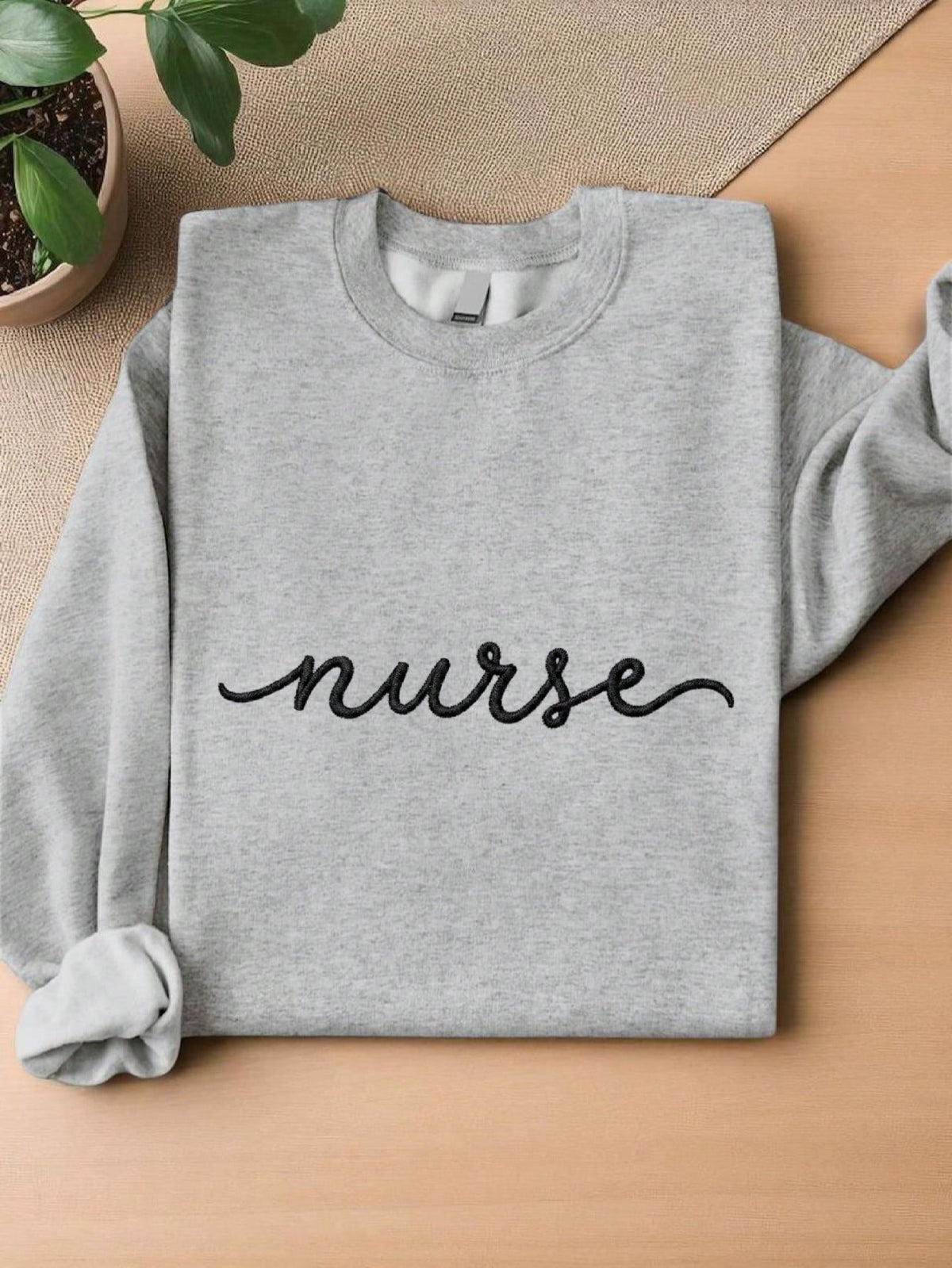 Nurse Embroidered Sweatshirt